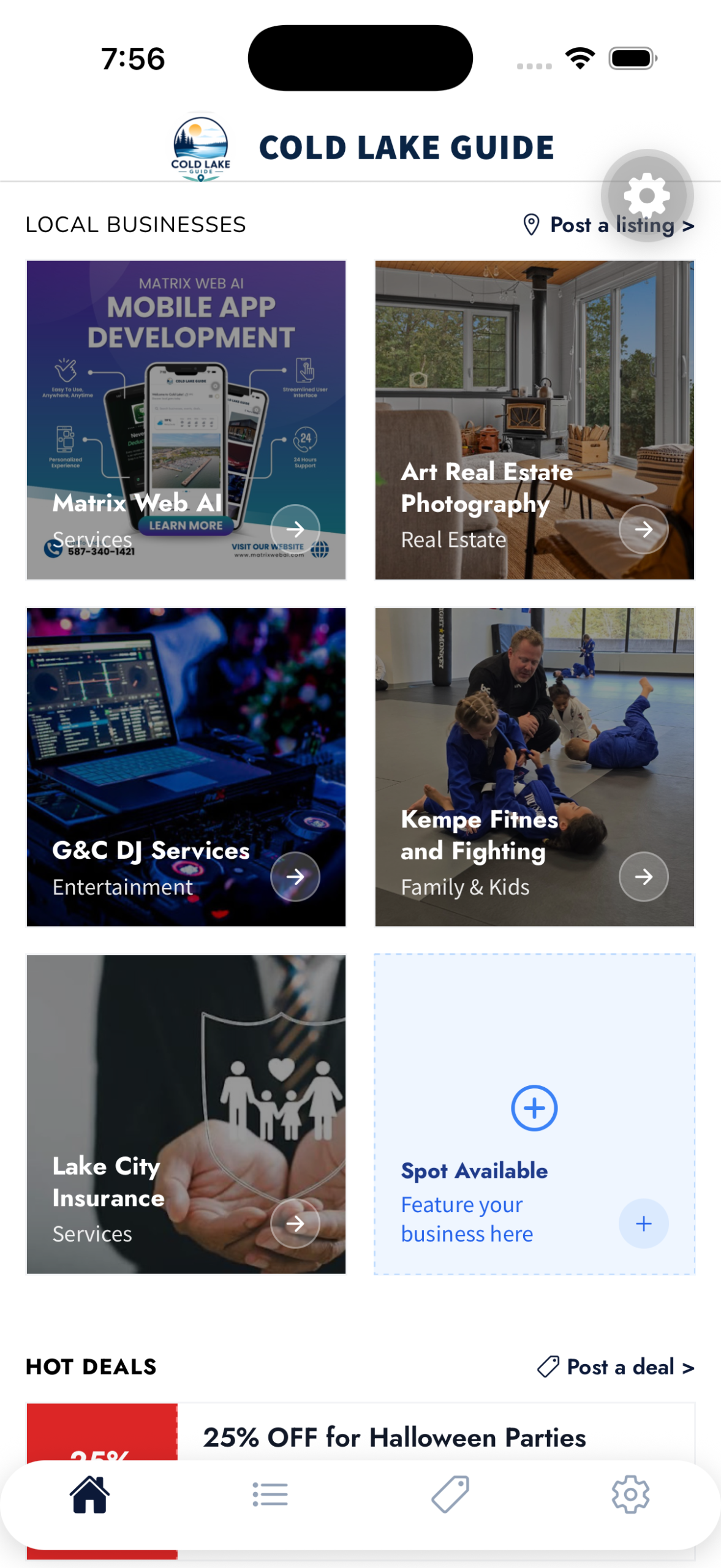 Cold Lake App